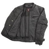 C277 MENS SCOOTER LEATHER JACKET