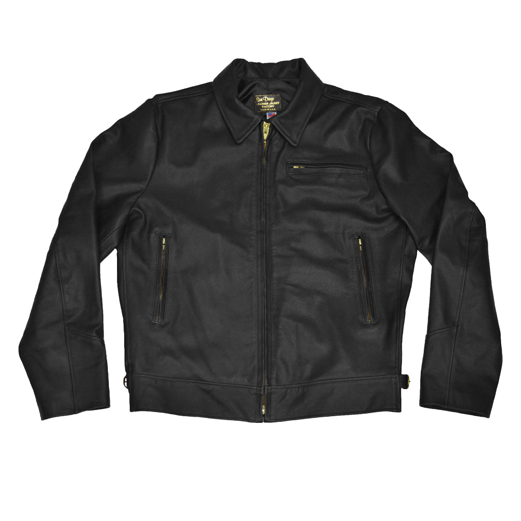 HIGHWAY MAN MC LEATHER JACKET – San Diego Leather