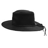 WESTERN LEATHER COWBOY HAT