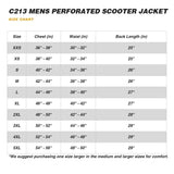 C213 MENS SCOOTER LEATHER JACKET