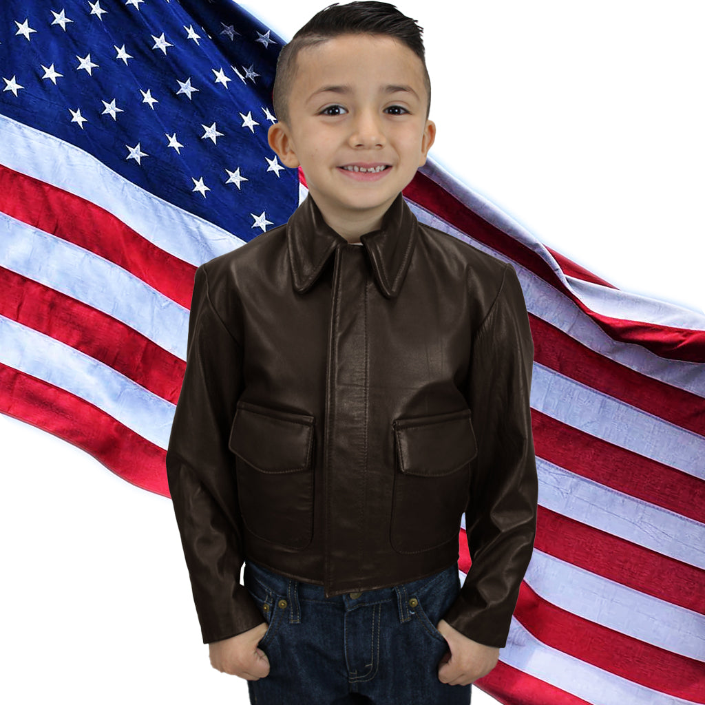 Boys cheap aviator jacket