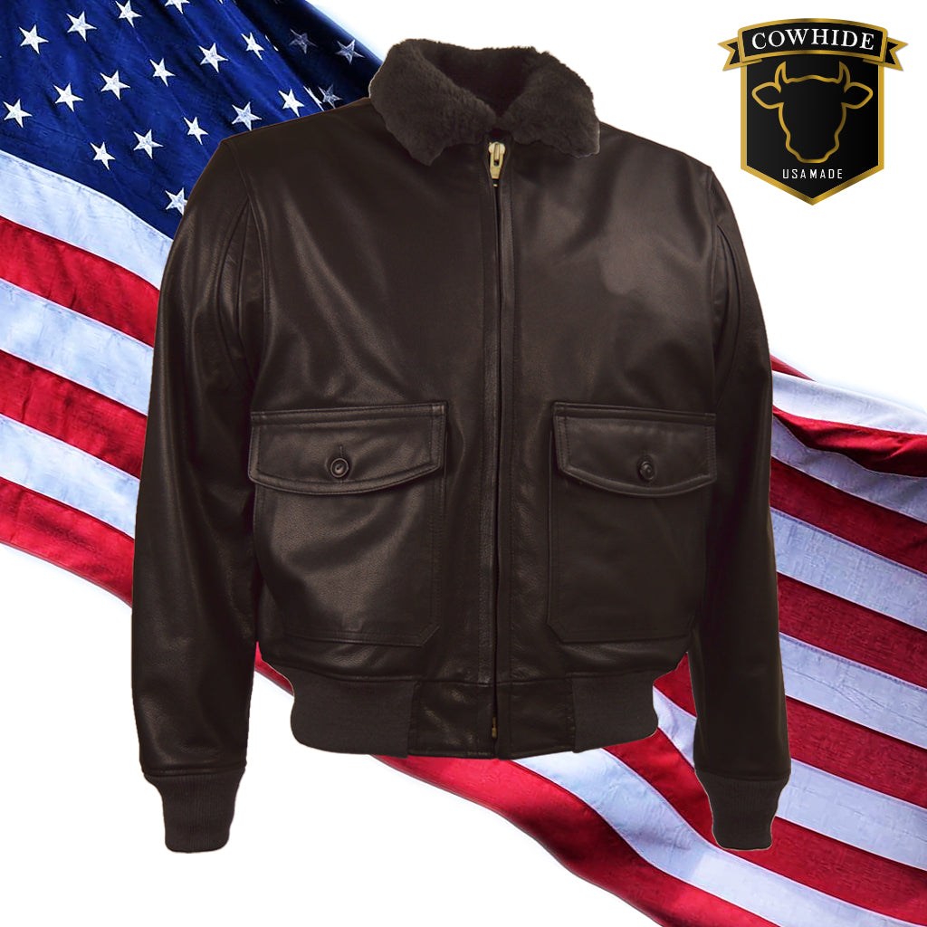 LADIES G1 NAVY JACKET (Cowhide) – San Diego Leather