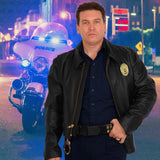 MEN'S POLICE B JACKET (Cowhide)