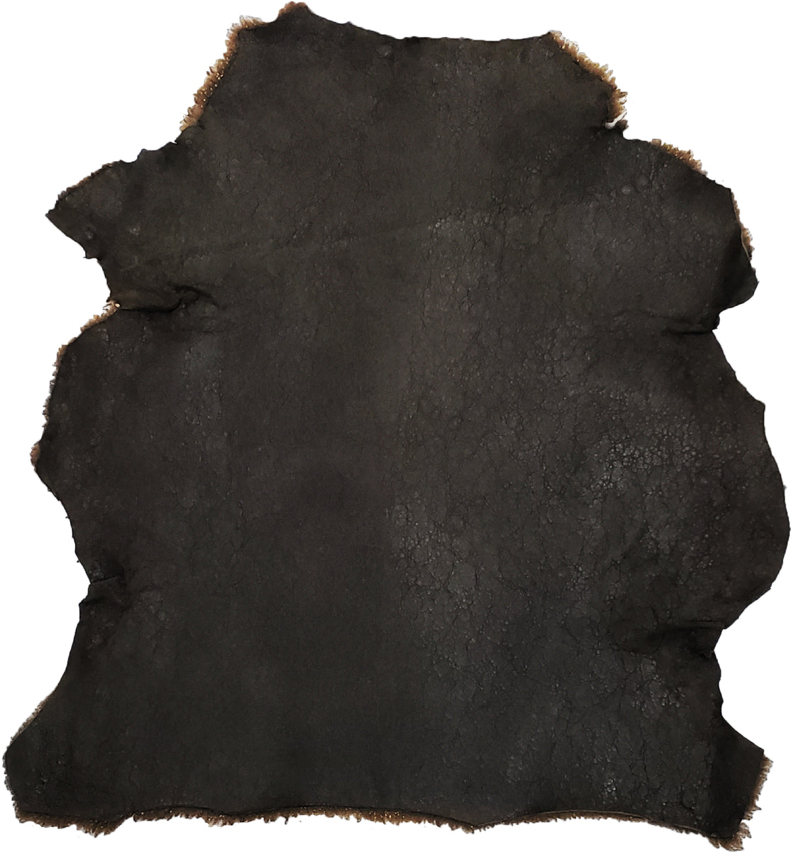 Sheep Fur Peanut Brown San Diego Leather