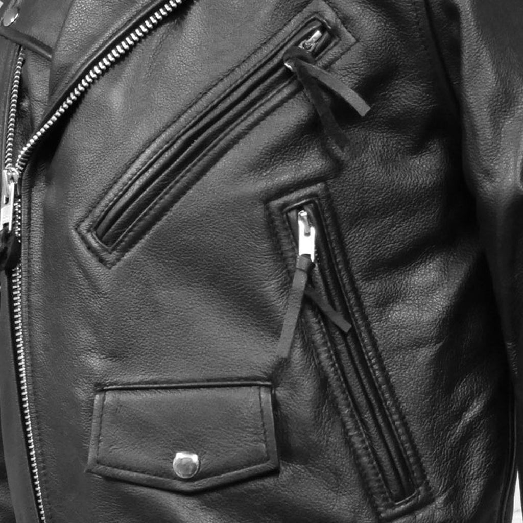 C200 MENS CLASSIC LEATHER JACKET – San Diego Leather