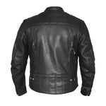 C6903 MENS SCOOTER LEATHER JACKET