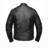C6922 MENS SCOOTER LEATHER JACKET