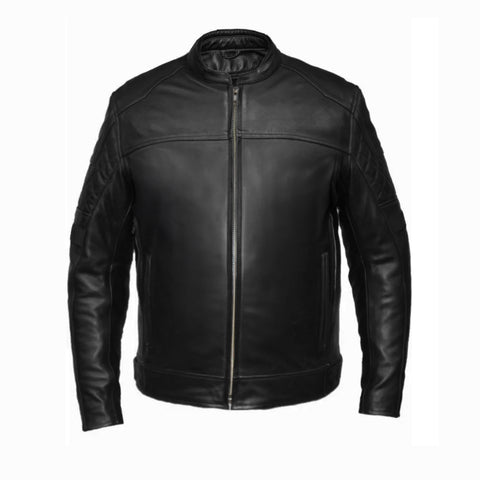 C6922 MENS SCOOTER LEATHER JACKET