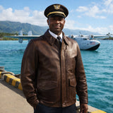 MEN'S INDY BOMBER JACKET (Cowhide)