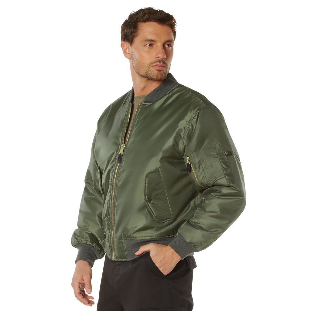 MA-1 Mens Bomber Flight Jacket – San Diego Leather