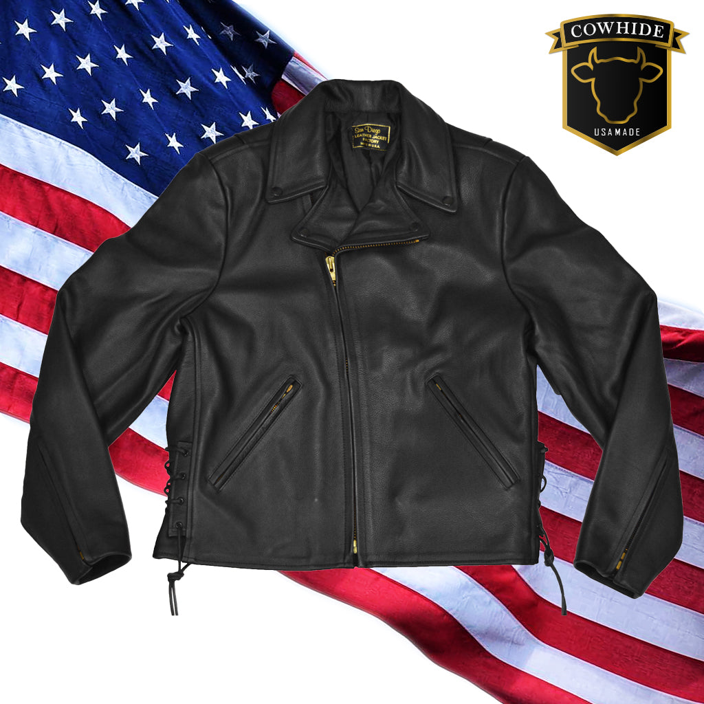 USA MADE MENS MOTORCYCLE JACKETS – San Diego Leather