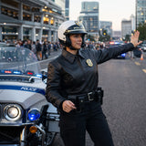LADIES POLICE B JACKET (Cowhide)