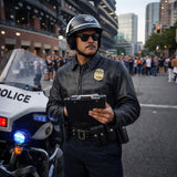 MEN'S POLICE B JACKET (Cowhide)