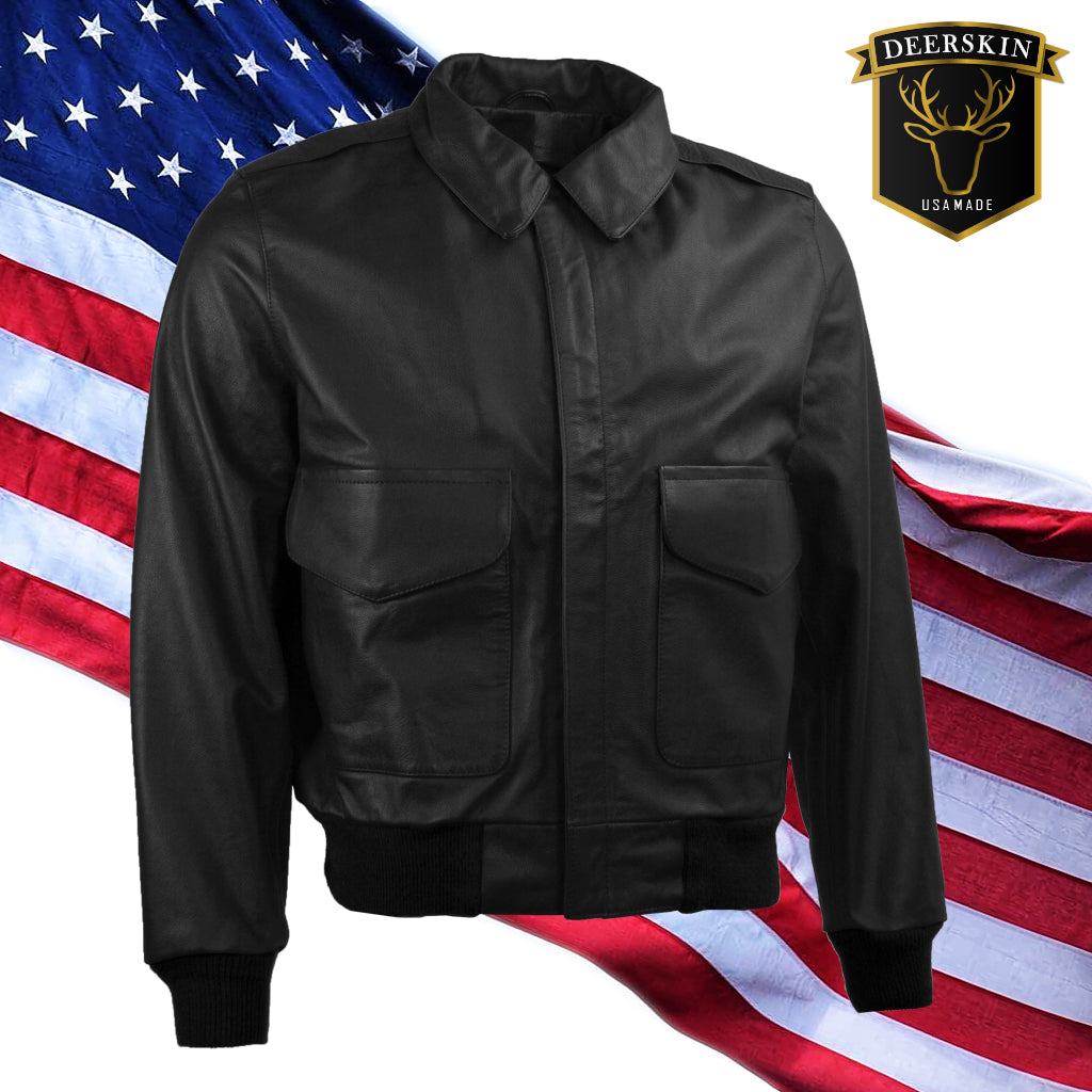 A.P.C. x Louis W. Deerskin Leather Bomber Jacket size XS S