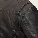 LB164 LADIES SCOOTER LEATHER JACKET