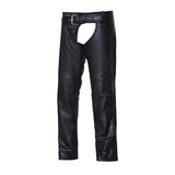 LCH7154 LADIES LEATHER CHAPS W/ BACK THIGH LACING