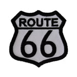 2.5" X 2.5" ROUTE 66 ROAD SIGN PATCH