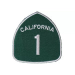 3" X 3" CALIFORNIA ROUTE 1 PATCH